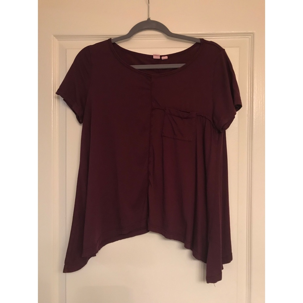Burgundy Shirt
